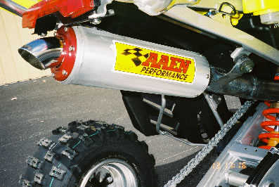 Suzuki 450 Quad Racer Mega Power Pipe